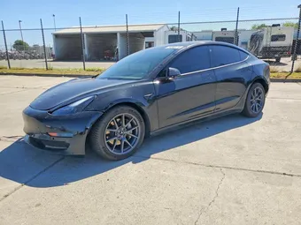 2021 Tesla Model 3 5YJ3E1EB8MF075552 Lot 54303116