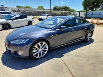 2015 Tesla Model S 5YJSA1E29FF119696 Lot 56567976