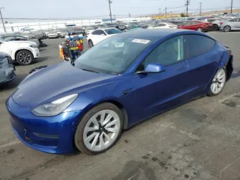2022 Tesla Model 3 5YJ3E1EA7NF372594 Lot 55773086