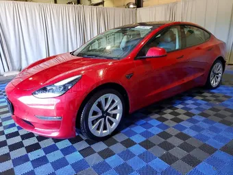 2022 Tesla Model 3 5YJ3E1EA7NF372580 Lot 60081956