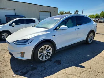 2021 Tesla Model X 5YJXCBE2XMF321630 Lot 55024216