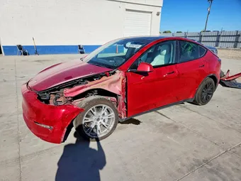 2021 Tesla Model Y 5YJYGDEE4MF216273 Lot 60660156
