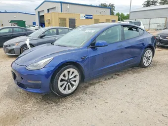 2022 Tesla Model 3 5YJ3E1EA3NF287848 Lot 53344576