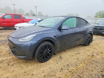 2021 Tesla Model Y Long 5YJYGDEE0MF232566 Lot 54810046