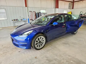 2022 Tesla Model 3 5YJ3E1EA3NF371605 Lot 60435596