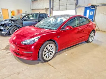 2022 Tesla Model 3 5YJ3E1EA7NF288744 Lot 59717446