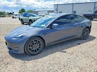 2022 Tesla Model 3 5YJ3E1EB6NF187042 Lot 57780186