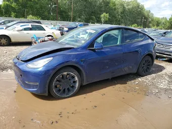 2021 Tesla Model Y Long 5YJYGDEE3MF266226 Lot 55841966