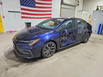 2020 Toyota Corolla 5YFT4RCE7LP008166 Lot 60363886