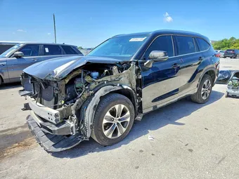 2021 Toyota Highlander 5TDGZRAH4MS037696 Lot 61164116