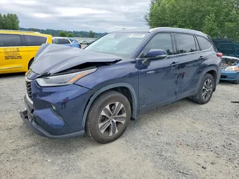 2021 Toyota Highlander Hybrid 5TDGBRCH3MS519139 Lot 59600956
