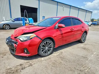 2015 Toyota Corolla 2T1BURHE0FC256042 Lot 60557496