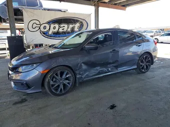 2020 Honda Civic 2HGFC2F87LH549450 Lot 57016396