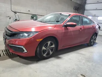 2020 Honda Civic 19XFC2F6XLE024620 Lot 85840355