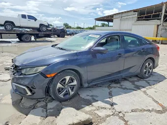 2019 Honda Civic 19XFC2F64KE025163 Lot 55809206