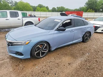 2021 Honda Accord 1HGCV1F33MA113741 Lot 55016106