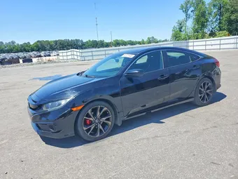 2019 Honda Civic 2HGFC2F85KH503128 Lot 50721936