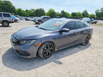 2019 Honda Civic 2HGFC2F80KH584605 Lot 54992386
