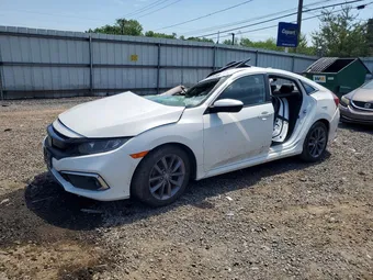 2020 Honda Civic 19XFC1F39LE205563 Lot 54262546