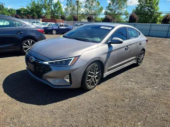 2020 Hyundai Elantra KMHD04LB2LU019065 Lot 57645786