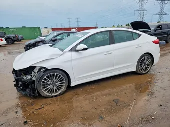 2017 Hyundai Elantra KMHD04LB2HU356262 Lot 57599836