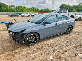 2022 Hyundai Elantra KMHLR4AF1NU325670 Lot 51125426
