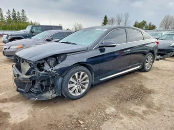 2015 Hyundai Sonata 5NPE34AF8FH214155 Lot 52179666
