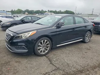2015 Hyundai Sonata 5NPE34AF8FH056495 Lot 59263096