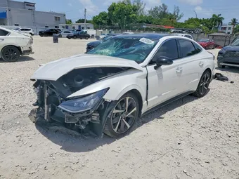 2022 Hyundai Sonata KMHL44J20NA240915 Lot 60308886