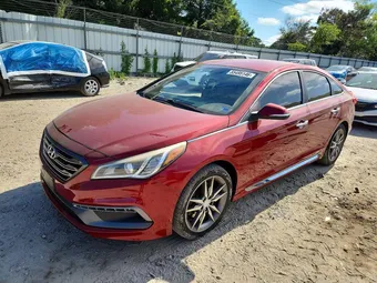 2015 Hyundai Sonata 5NPE34ABXFH136006 Lot 55495146