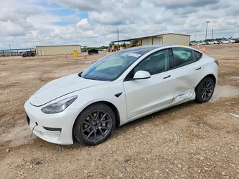 2022 Tesla Model 3 5YJ3E1EB1NF196263 Lot 57417206