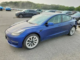 2022 Tesla Model 3 5YJ3E1EA0NF290318 Lot 61124976