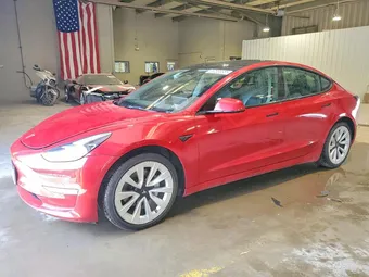 2022 Tesla Model 3 5YJ3E1EA3NF371300 Lot 60666956