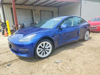 2022 Tesla Model 3 5YJ3E1EA9NF287417 Lot 60142016