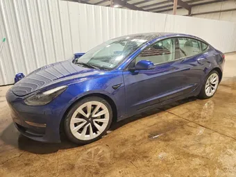 2022 Tesla Model 3 5YJ3E1EB3NF287650 Lot 60813006