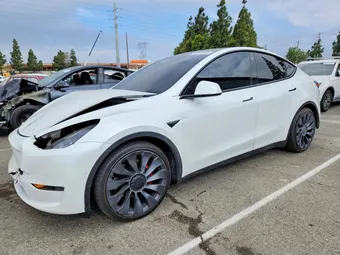 2021 Tesla Model Y 5YJYGDEF2MF251709 Lot 56430966