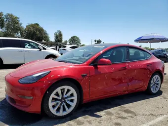 2022 Tesla Model 3 5YJ3E1EB8NF271878 Lot 57940266