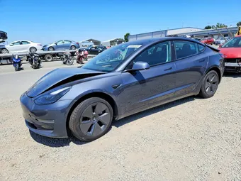 2022 Tesla Model 3 5YJ3E1EB2NF167192 Lot 58053266