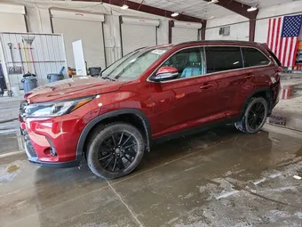 2019 Toyota Highlander 5TDJZRFH9KS625623 Lot 56071436