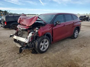 2022 Toyota Highlander 5TDZZRAH3NS102287 Lot 97596215