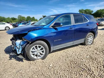 2022 Chevrolet Equinox 3GNAXKEV1NL161877 Lot 55746486