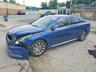 2015 Hyundai Sonata 5NPE34AF1FH024326 Lot 57572766