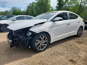 2019 Hyundai Elantra KMHD84LFXKU765063 Lot 56237106