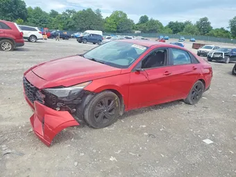 2021 Hyundai Elantra 5NPLS4AG7MH052017 Lot 57371376