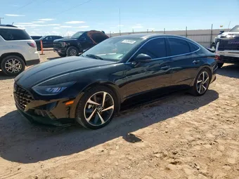 2021 Hyundai Sonata 5NPEJ4J26MH114653 Lot 81293985
