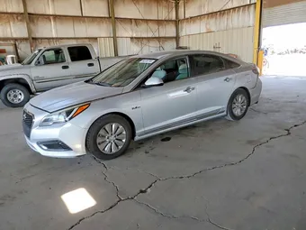 2017 Hyundai Sonata Hybrid KMHE24L17HA051105 Lot 56338796