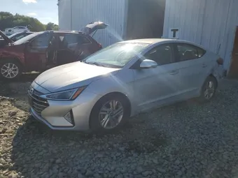 2019 Hyundai Elantra 5NPD84LF9KH490428 Lot 70919465