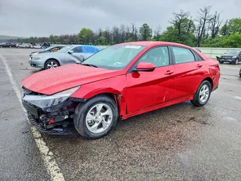2021 Hyundai Elantra 5NPLL4AG0MH017123 Lot 59641576
