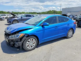 2017 Hyundai Elantra KMHD74LF6HU384290 Lot 57598826