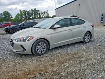2017 Hyundai Elantra KMHD74LF0HU380011 Lot 56928016
